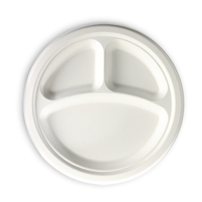 10" 3 Comp Plate - 25PCS