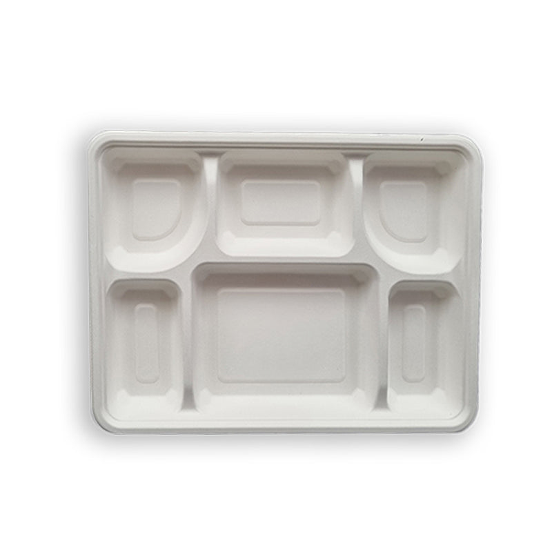 Ex Large 6 Comp Deep Plates - 20PCS