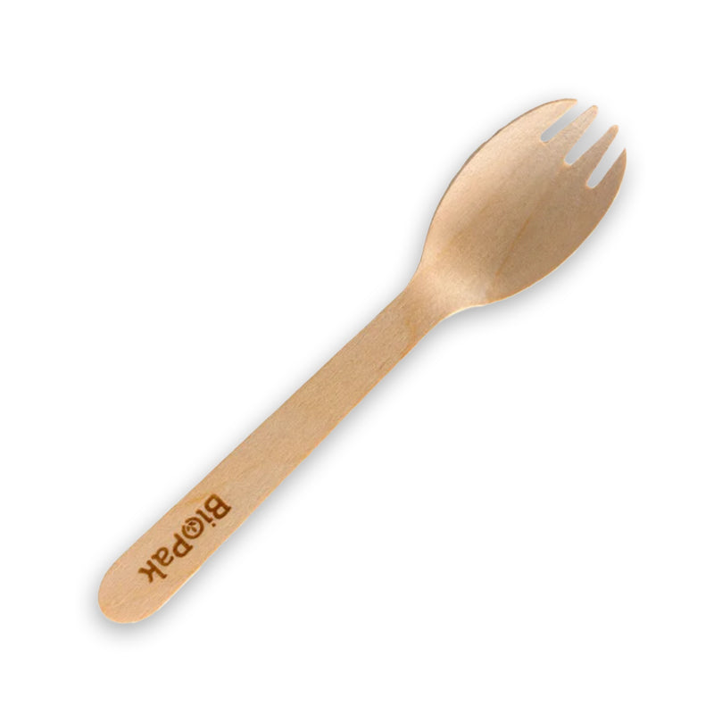 Wooden Spork - 50PCS